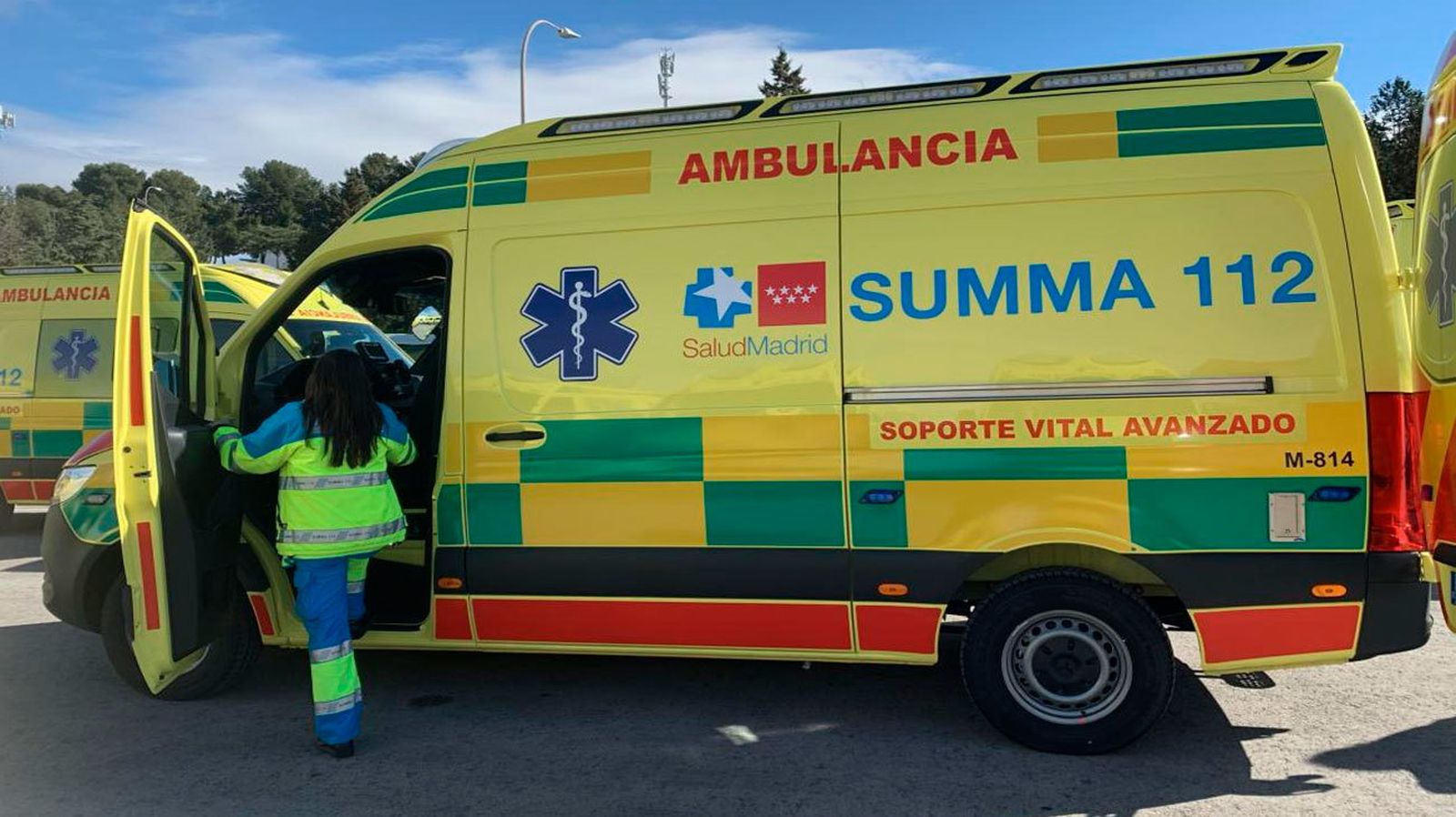El SUMMA 112 renueva su flota de ambulancias de UVI móvil