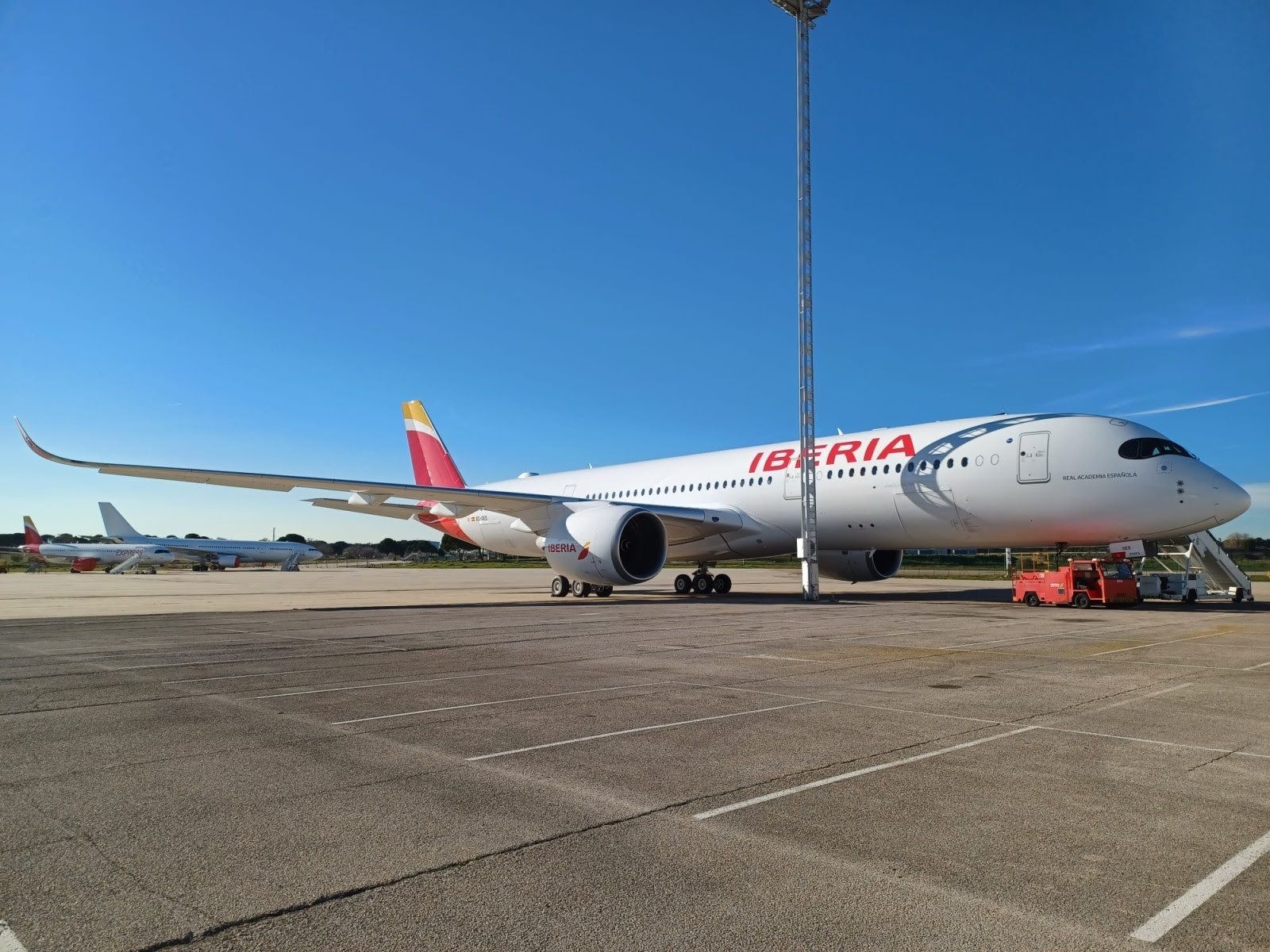 Avión de la compañía Iberia