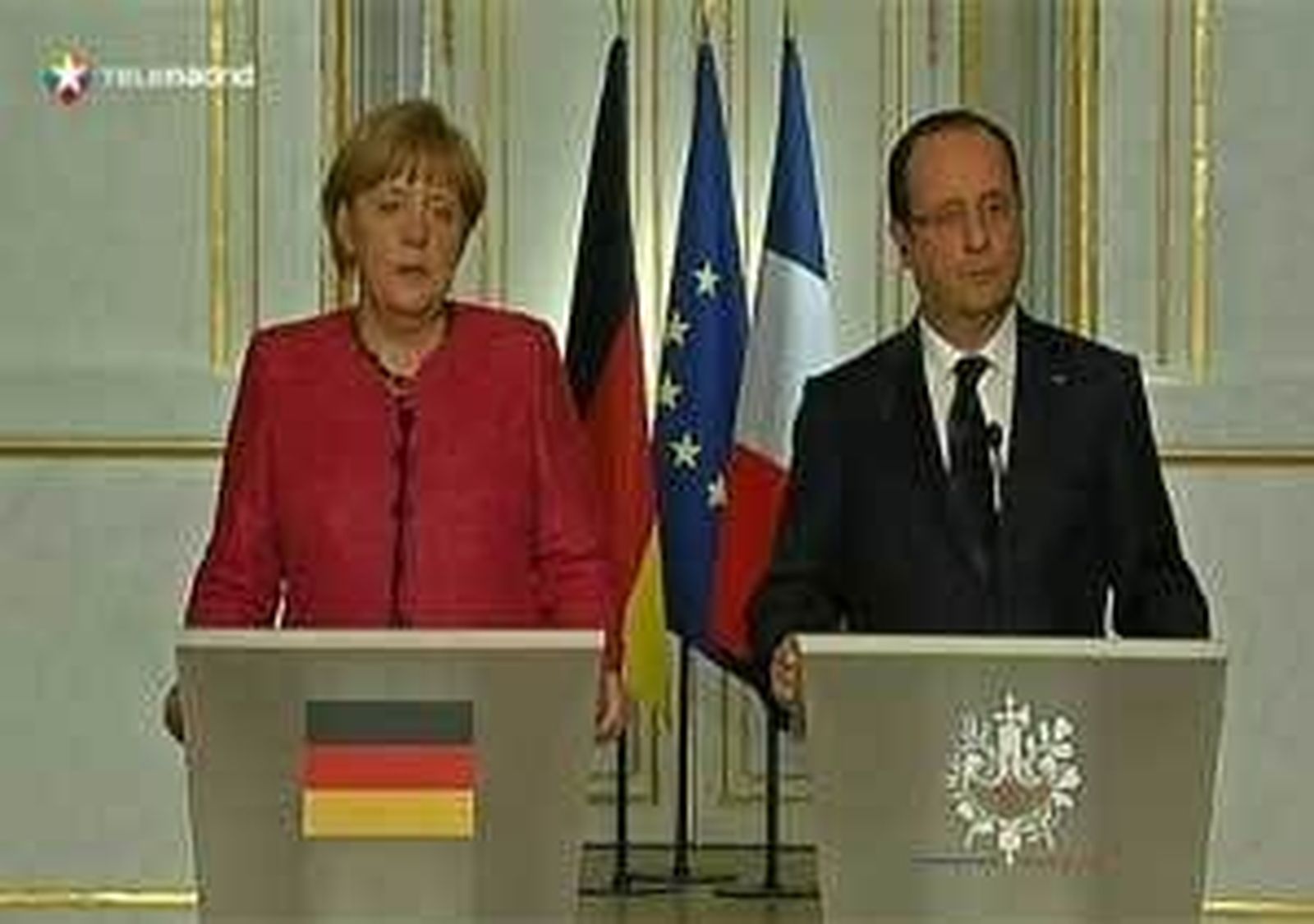 Merkel y Hollande aceleran el fondo contra el paro juvenil y la unión bancaria
