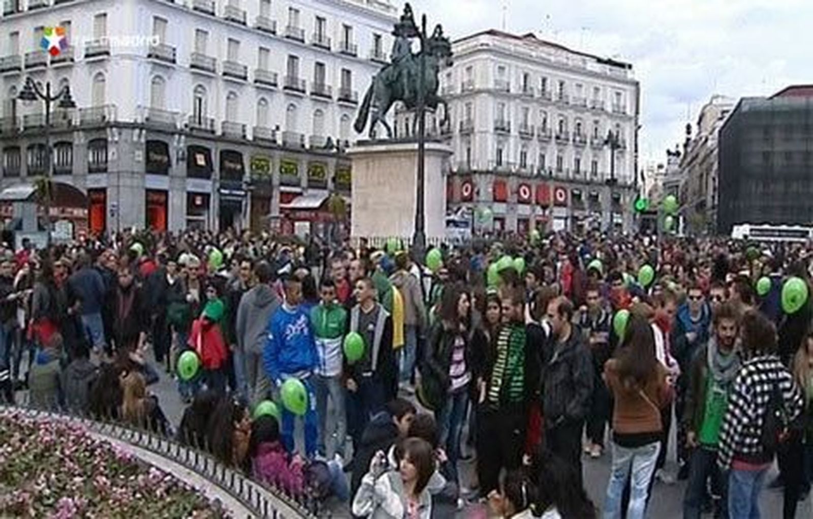 Los comercios del centro venden un 80% menos cuando hay manifestación