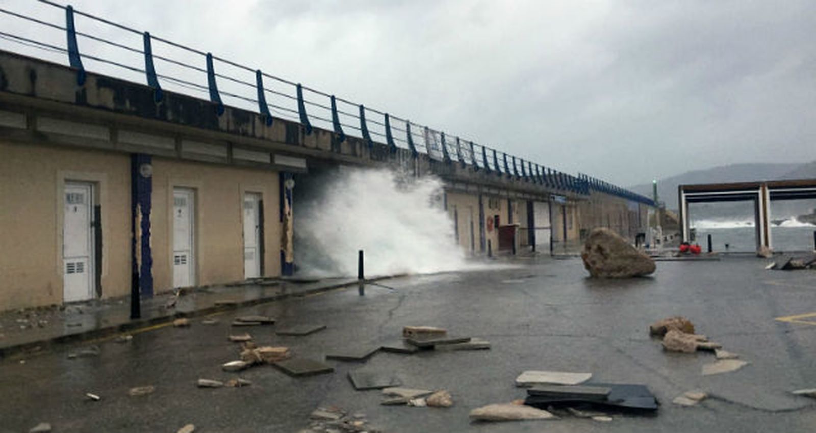 El temporal de lluvia y viento hace estragos en Mallorca y costa mediterránea