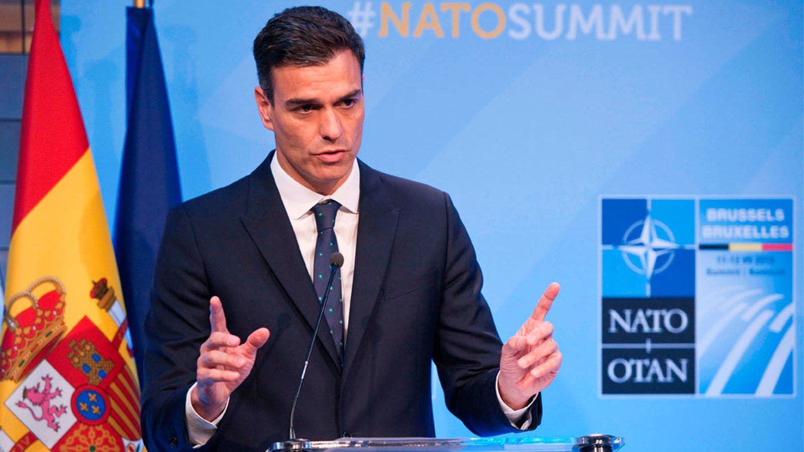 Comparecencia de Pedro Sánchez