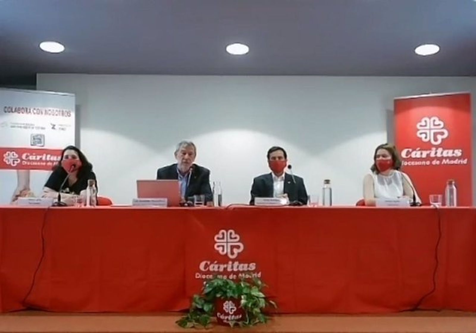 Presentación de la Memoria anual de Cáritas Madrid
