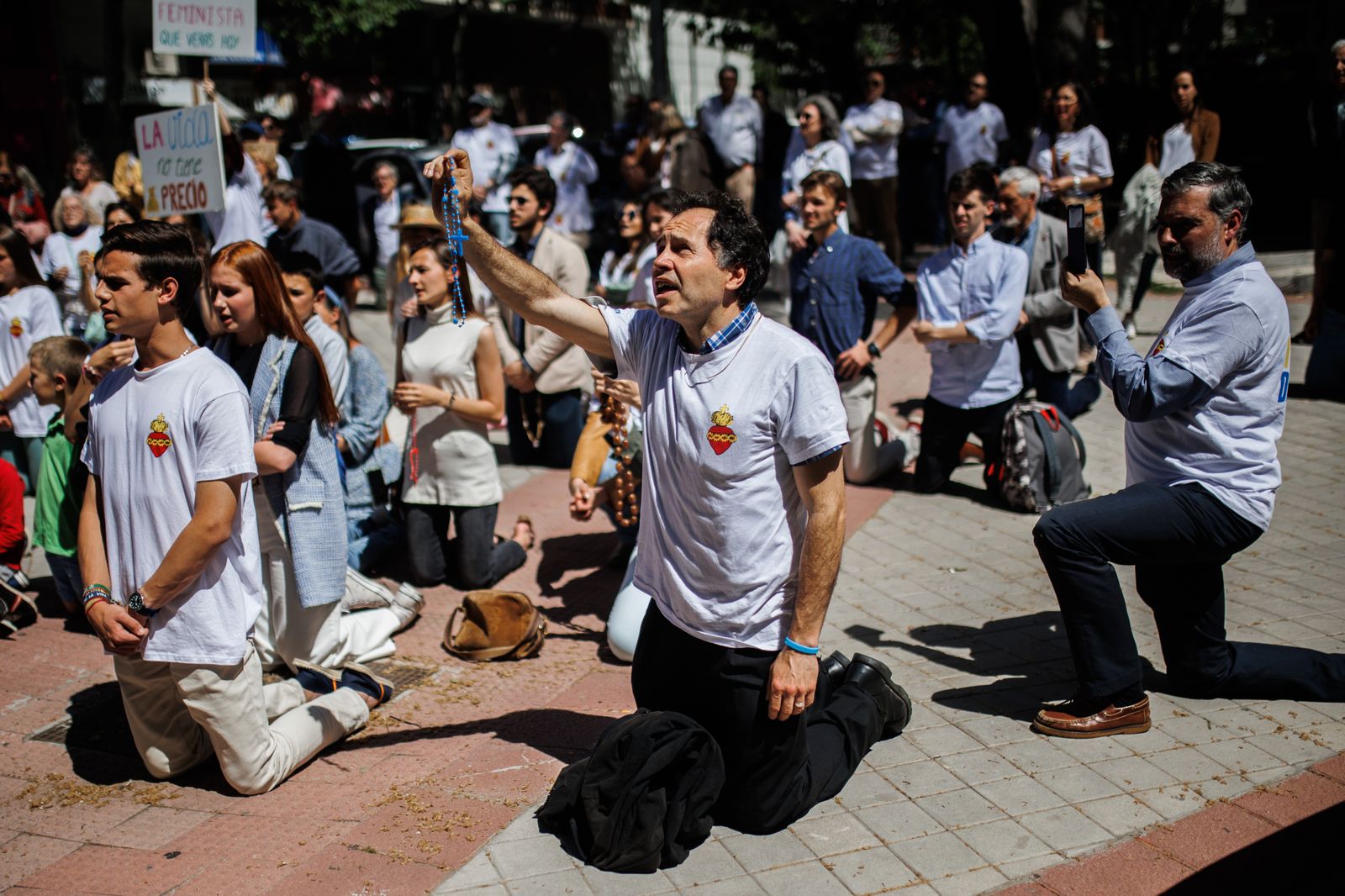 Manifestación antiabortista en Madrid