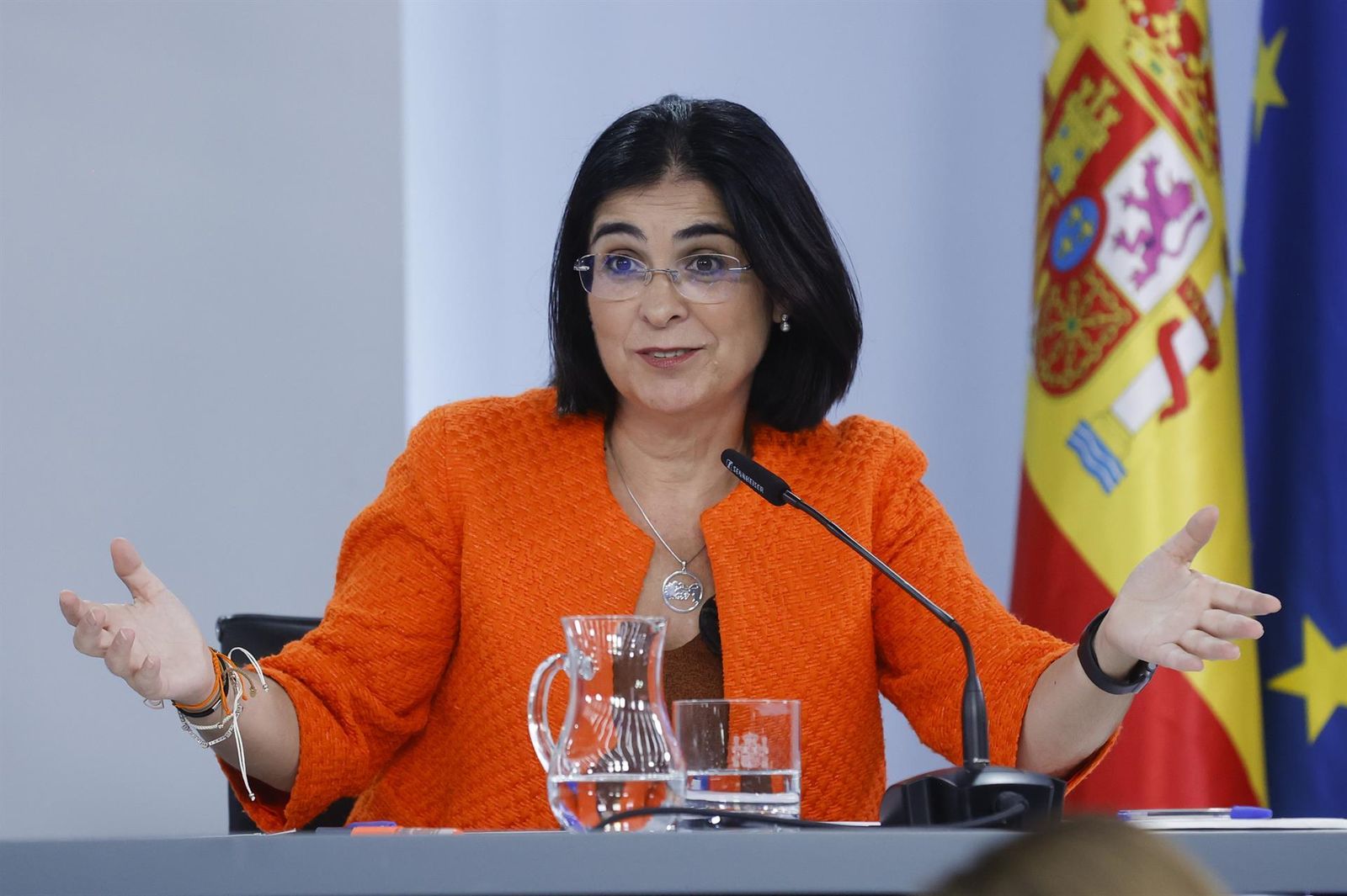 Ministra de Sanidad, Carolina Darias