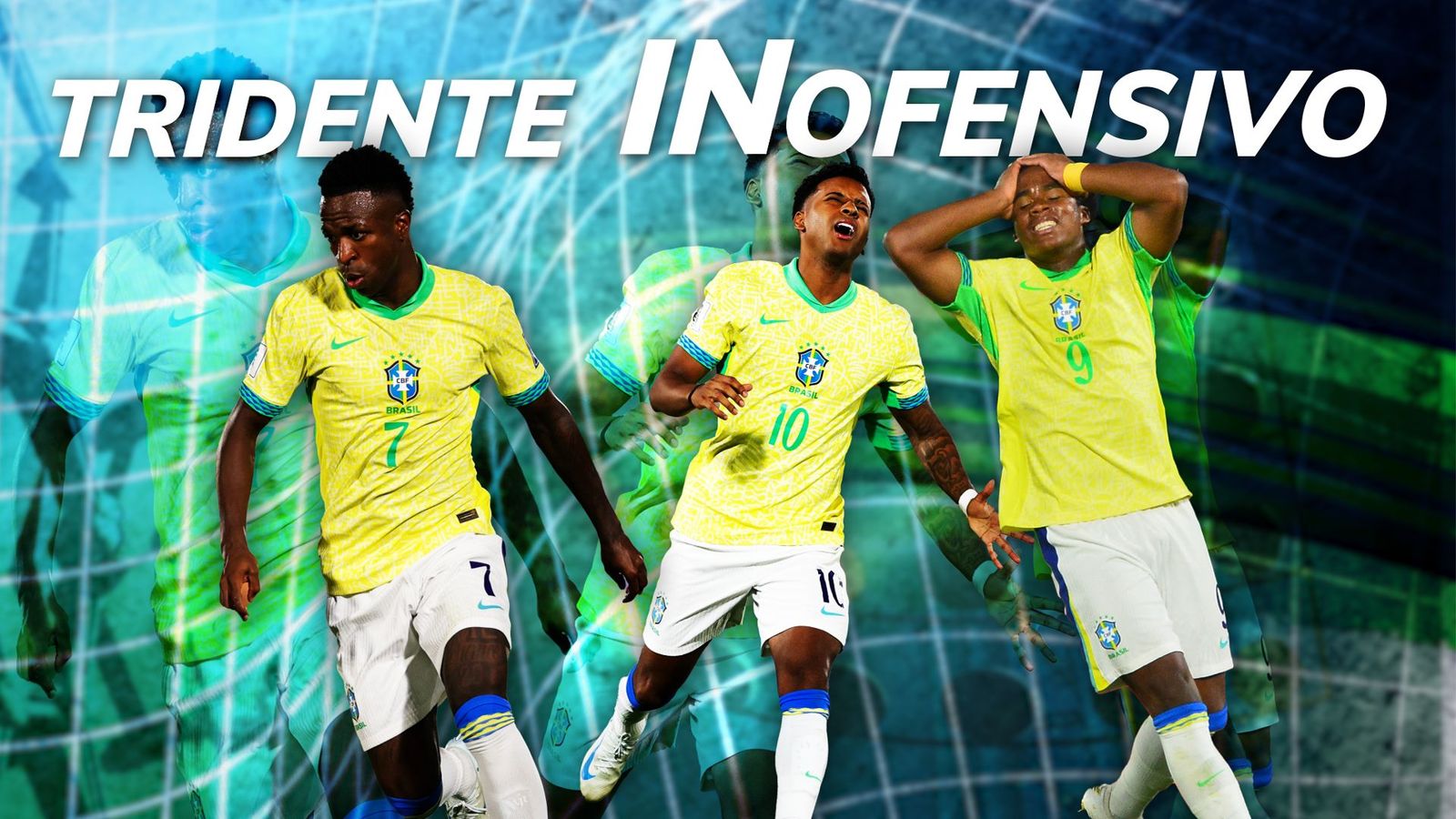 Vinicius, Rodrygo y Endrick