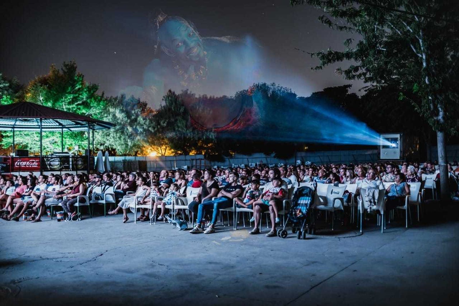 Cine de verano en el Parque de la Bombilla