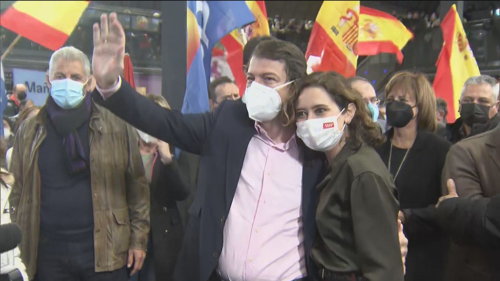 Ayuso dobla su presencia en la campaña de Castilla y León para apoyar a Fernández Mañueco