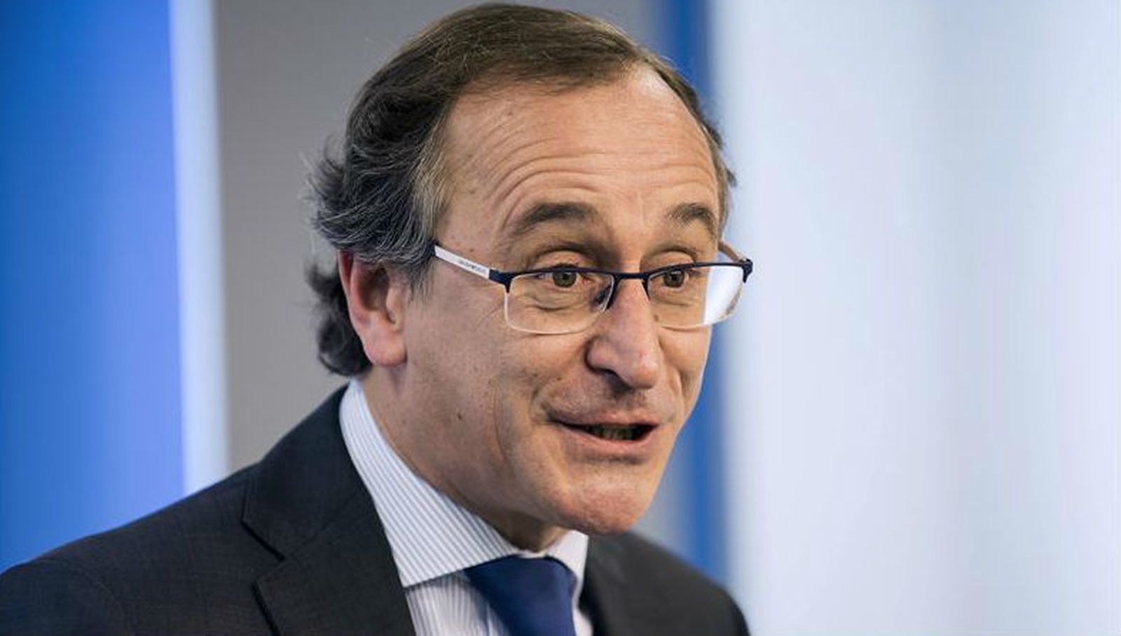 El presidente del PP vasco y ministro de Sanidad en funciones, Alfonso Alonso