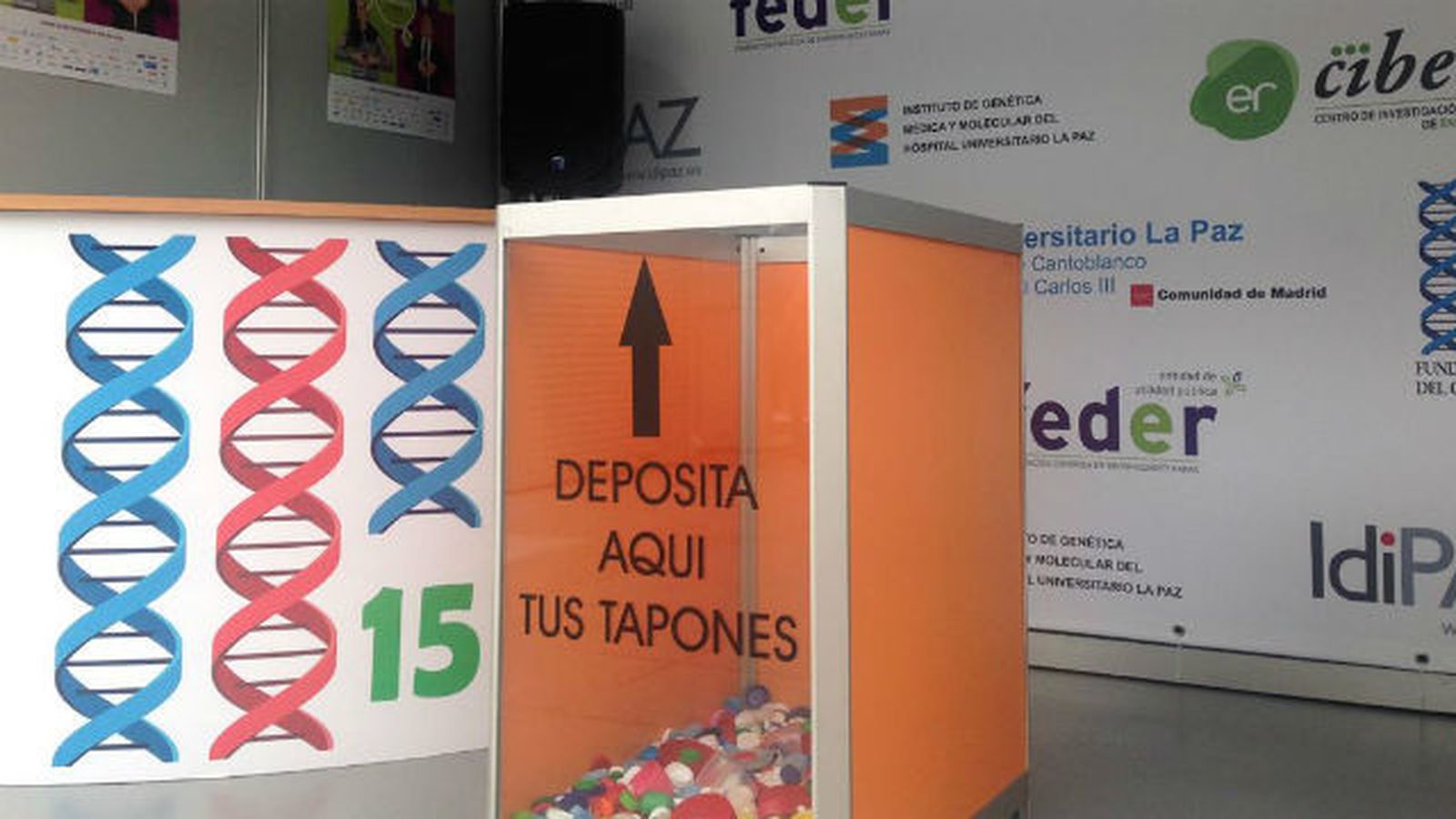 La Fundación Inversión Duplicación del Cromosoma 15Q continúa con su campaña de recogida de tapones de plástico