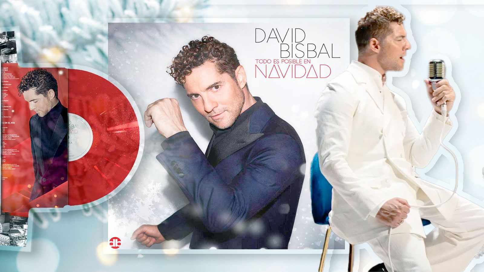 David Bisbal vuelve a cantar a la Navidad