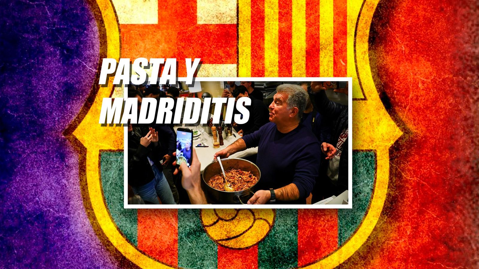 Laporta no mejora de su 'madriditis'