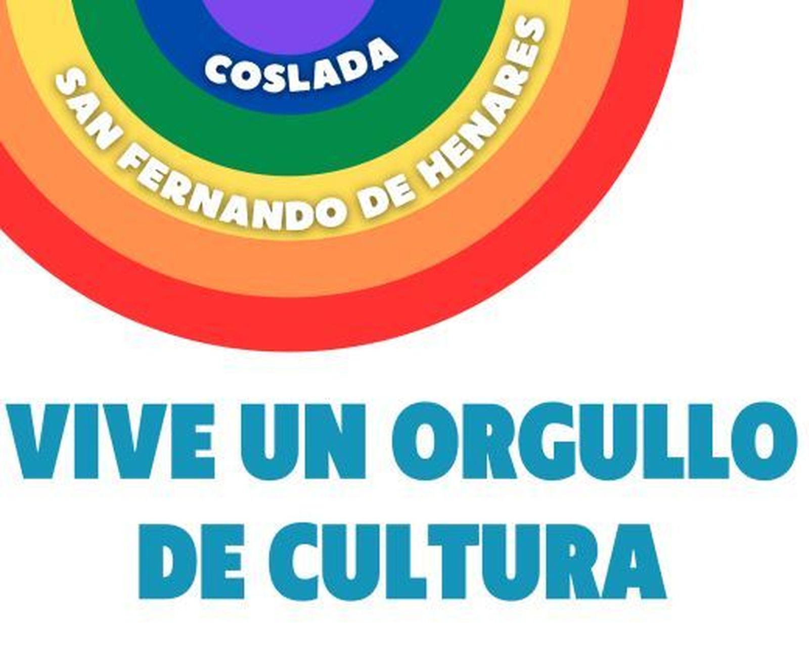 Cartel del Orgullo 2023 Coslada y San Fernando de Henares