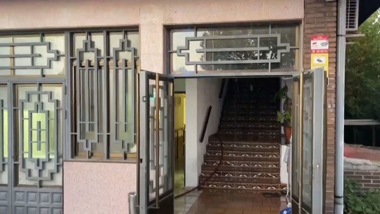 Residencia de Navas del Rey donde ocurrió el incendio