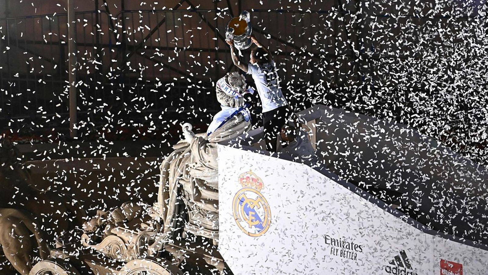 Y Marcelo coronó a la diosa Cibeles