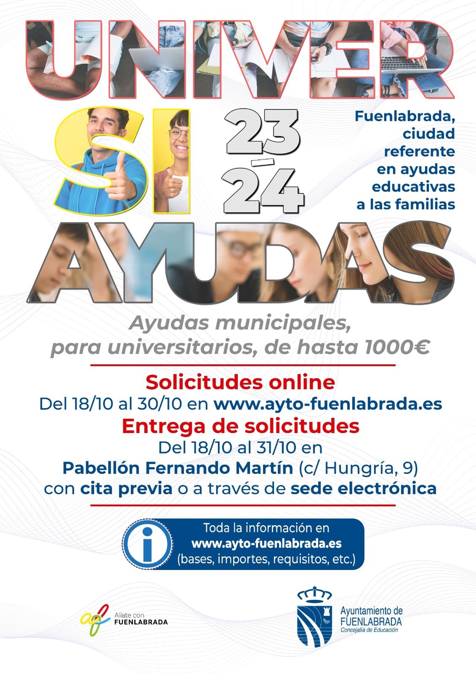 Las 'Universiayudas' de Fuenlabrada