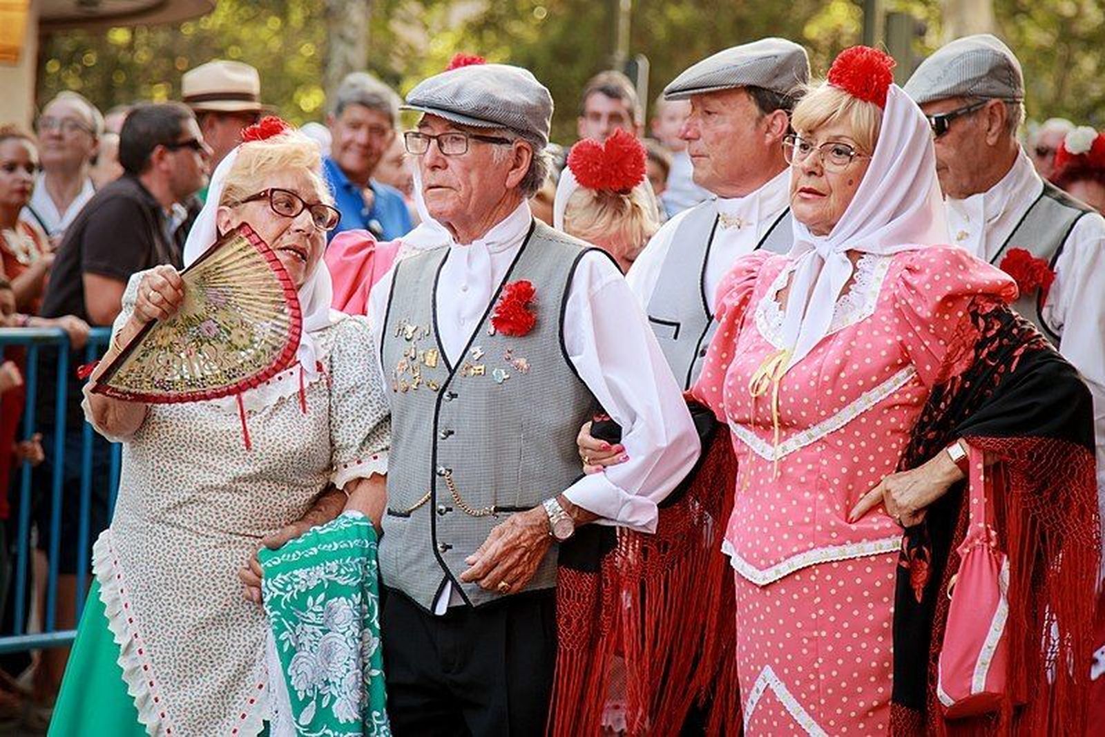 Unas fiestas de La Paloma sin mantón de Manila