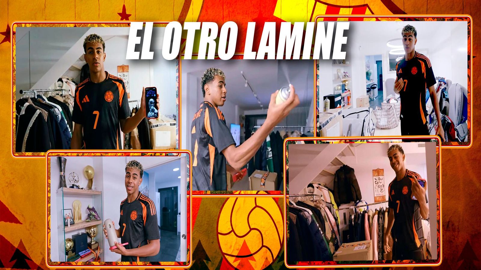 Lamine Yamal abre las puertas de su casa