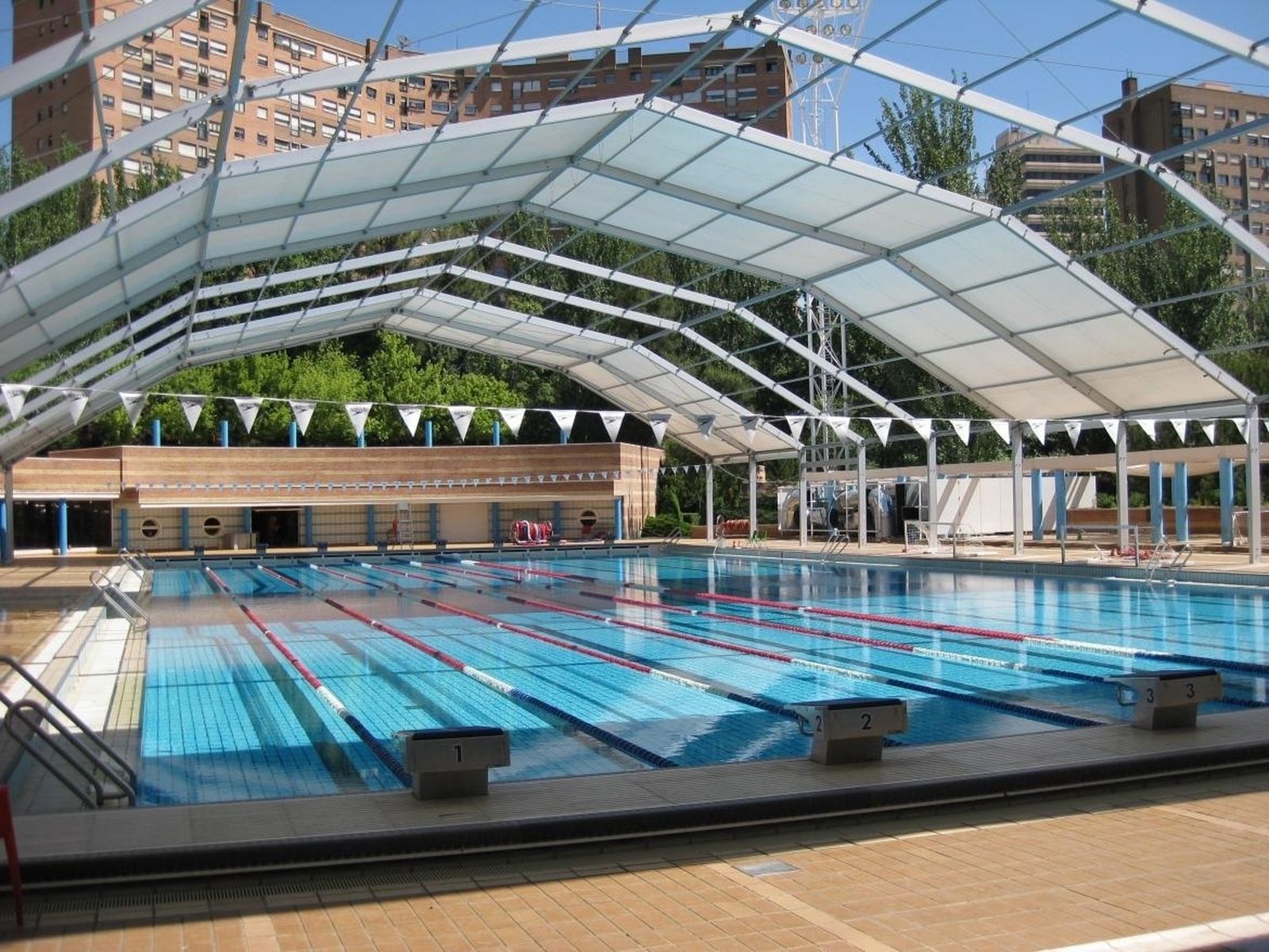 Piscina del centro de natación Mundial 86