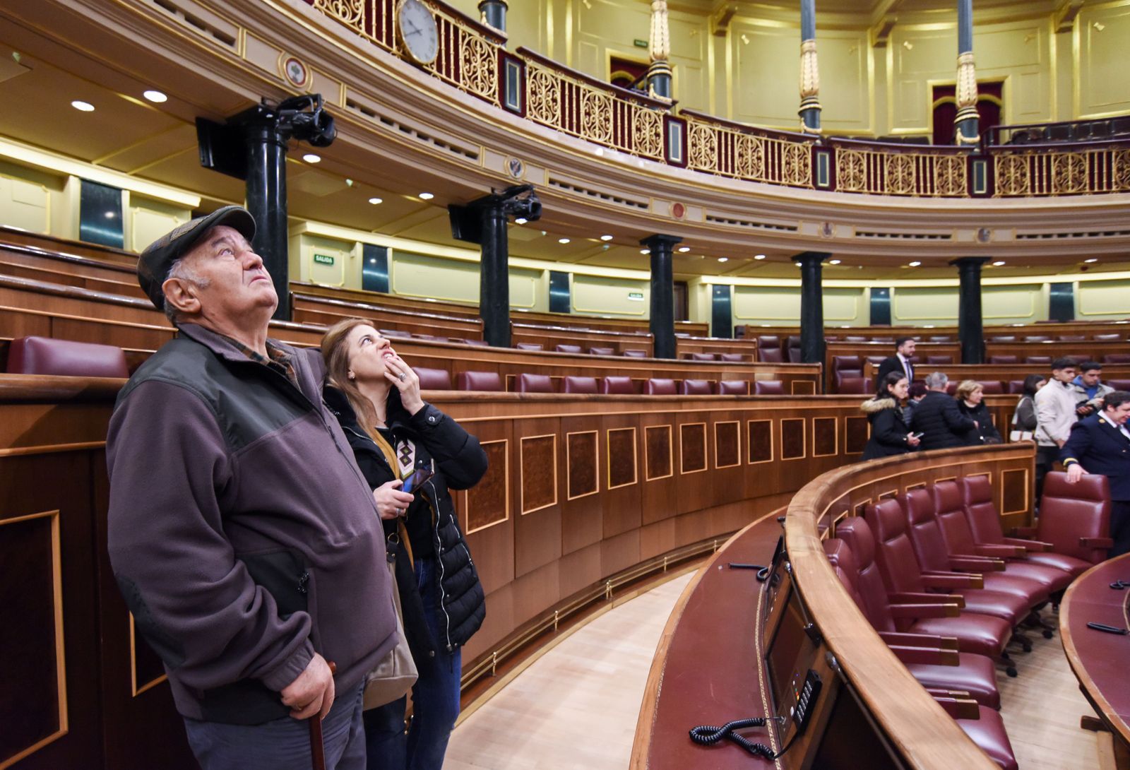 Miles de madrileños acuden a la jornada de puertas abiertas del Congreso