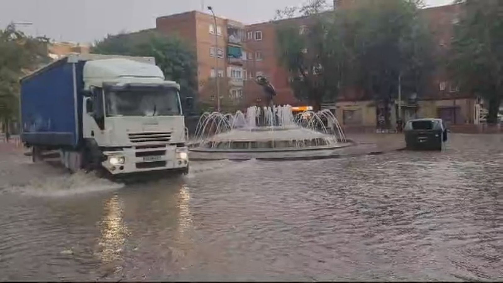 Inundaciones en Madrid