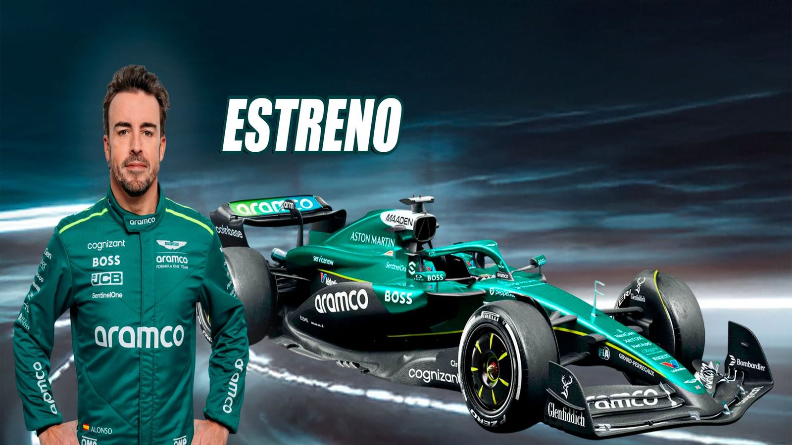 Así es el nuevo Aston Martin AMR25 de Fernando Alonso
