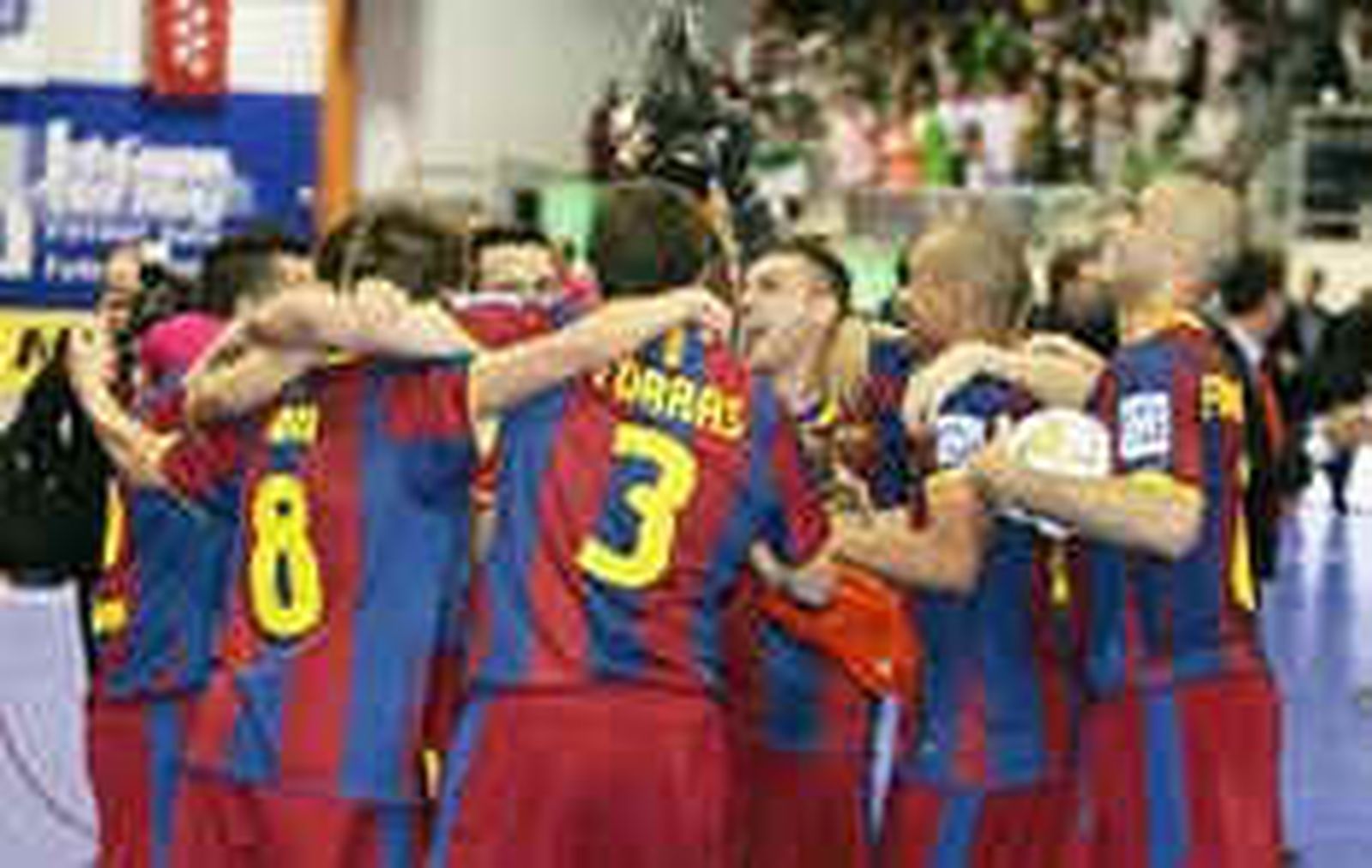 El  Barcelona  se proclamó campeón de la Copa del Rey de fútbol sala