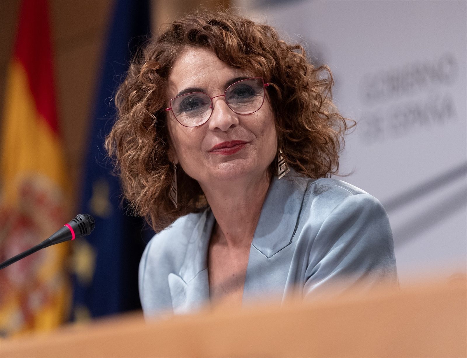 La vicepresidenta primera y ministra de Hacienda, María Jesús Montero