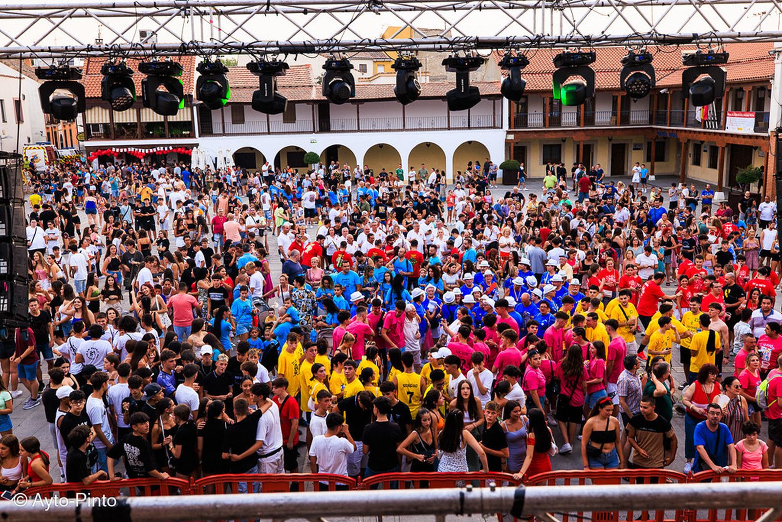 Peñas de las fiestas de Pinto