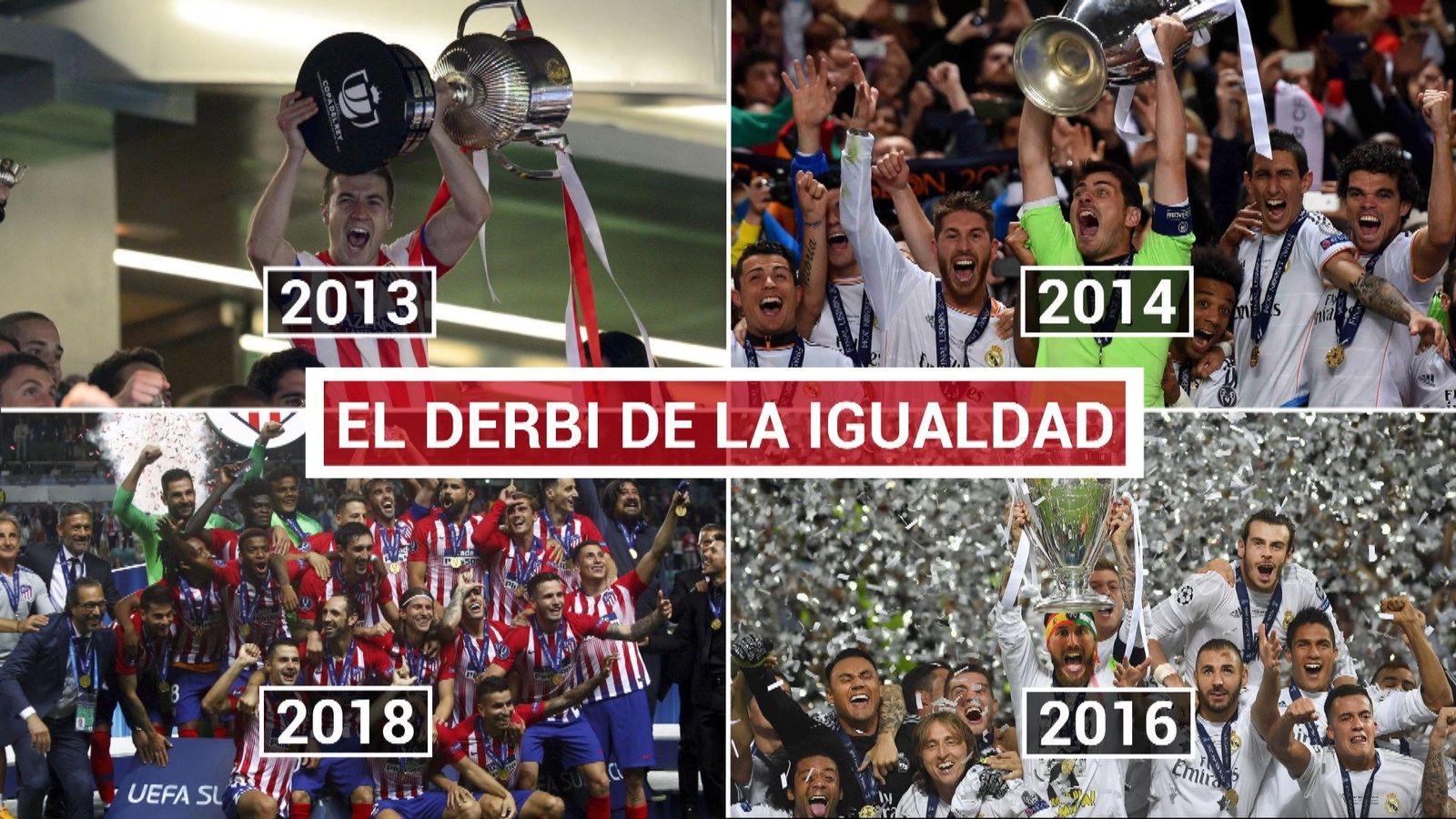 Real Madrid-Atlético Madrid, un derbi en la final de la Supercopa de España