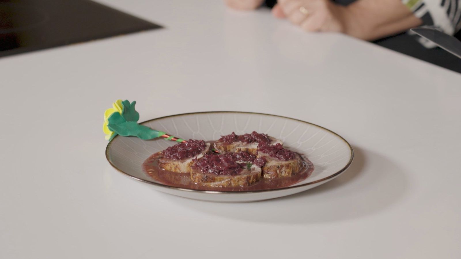 Sabor a Madrid: Solomillo al vino tinto con fresas en Villamantilla