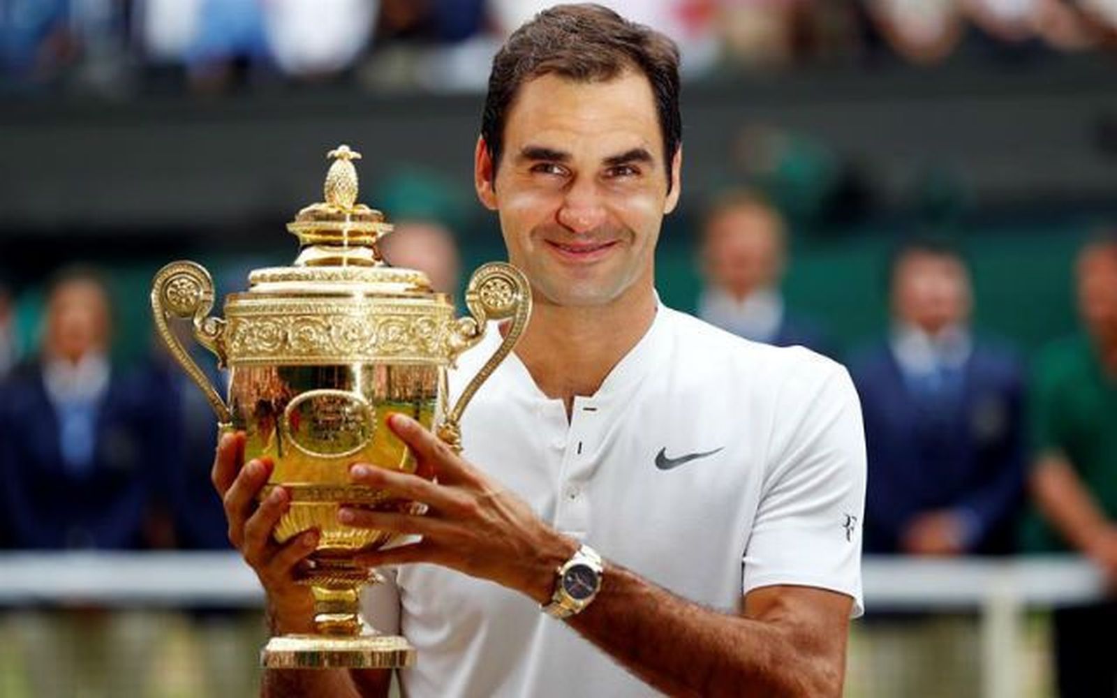 Federer gana Wimbledon por octava vez