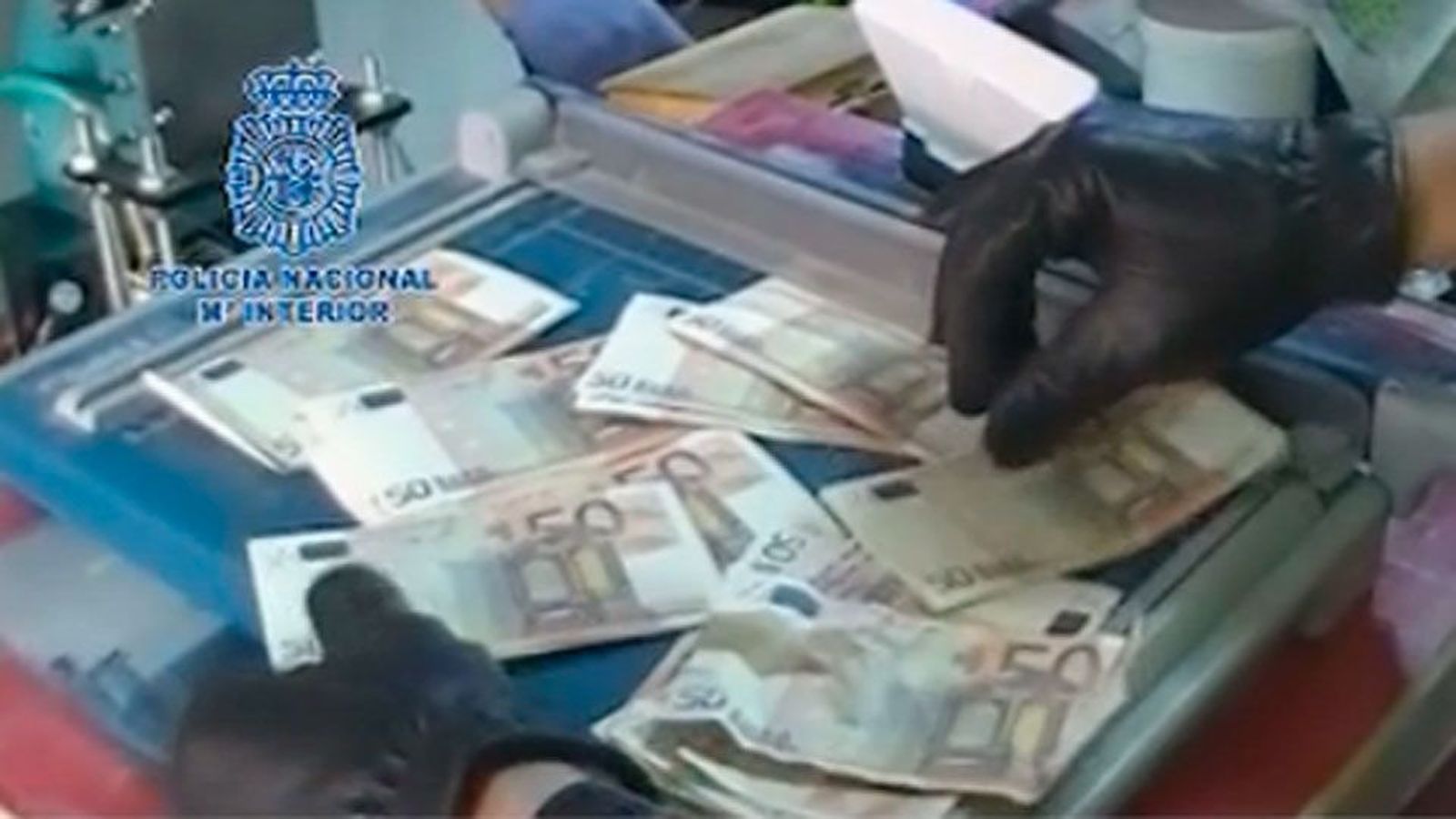 Desmantelada una imprenta en Zaragoza lista para falsificar 1.275.000 euros