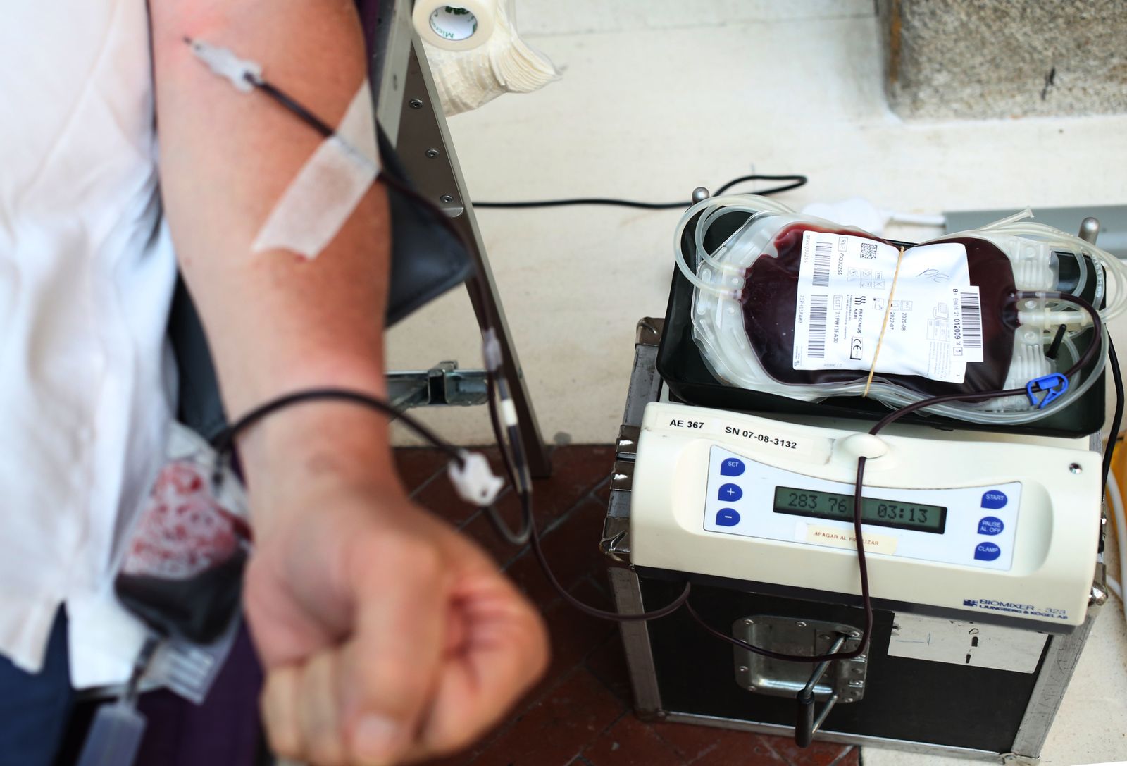Donación de sangre