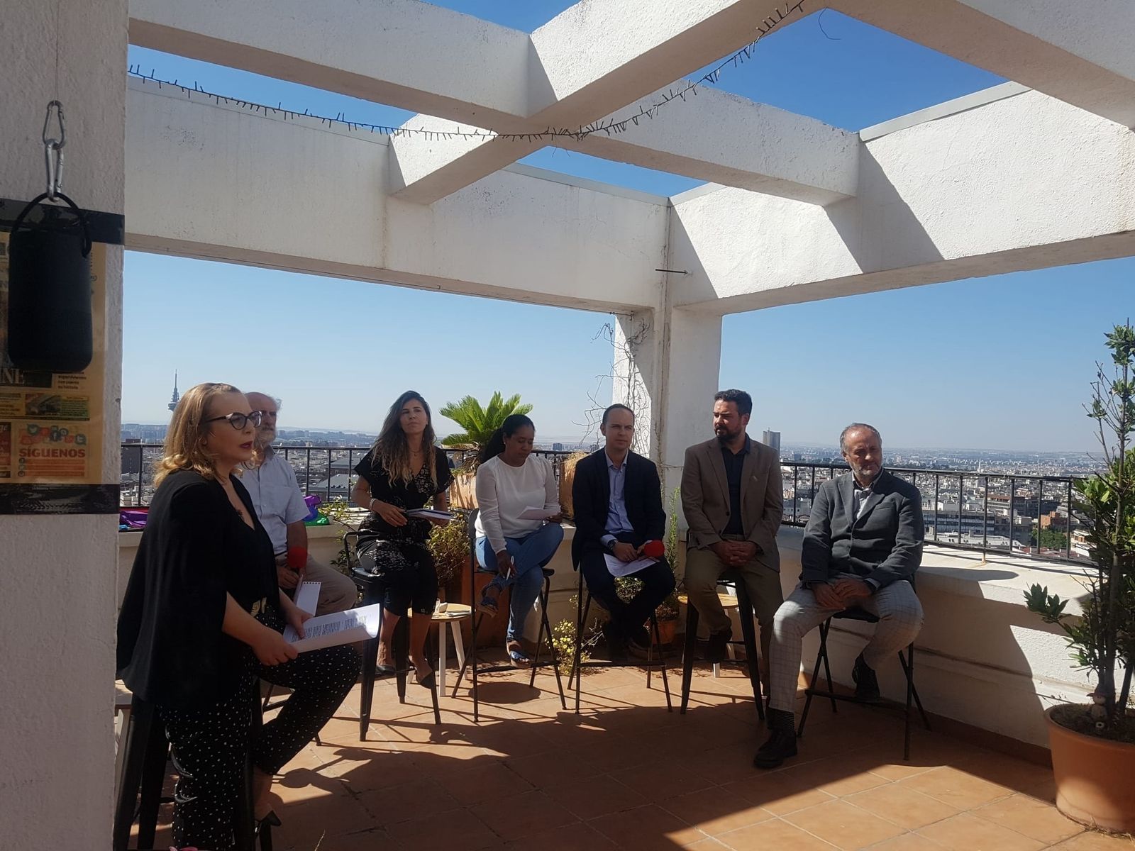 Miembros de 'Recupera Madrid'