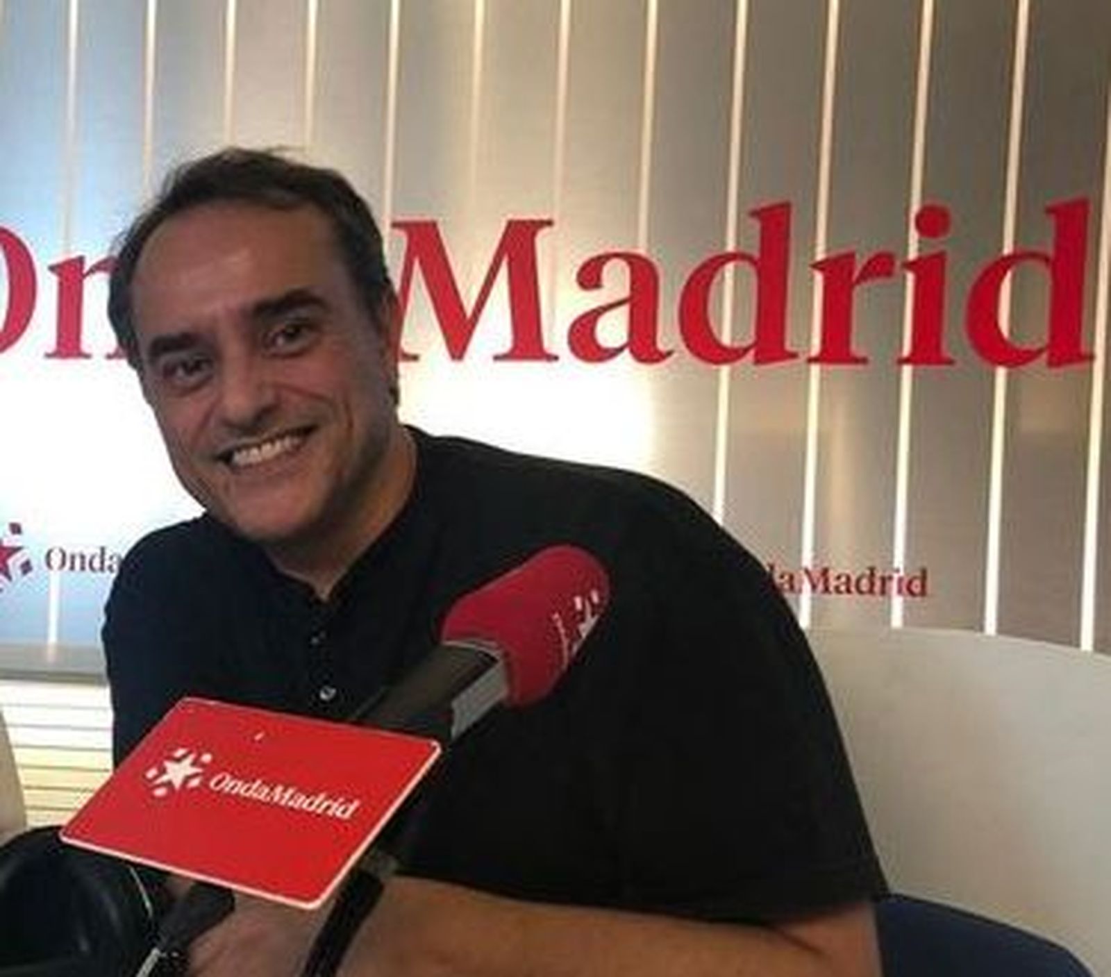 Eduardo García Llama en una entrevista en Onda Madrid en 2019