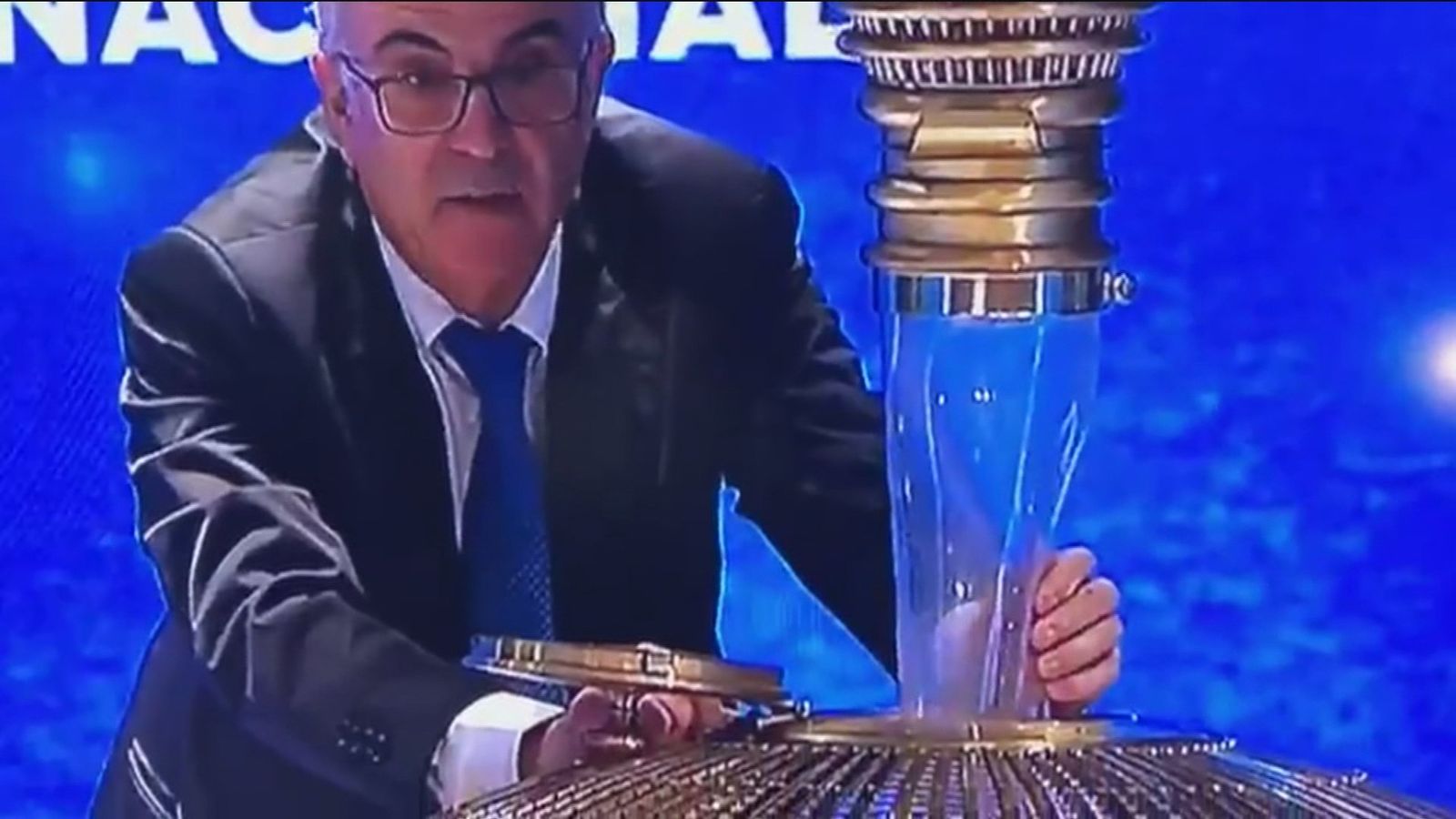 Juan Luis, un empleado de Loterías y Apuestas del Estado, protagonista del sorteo de 2019