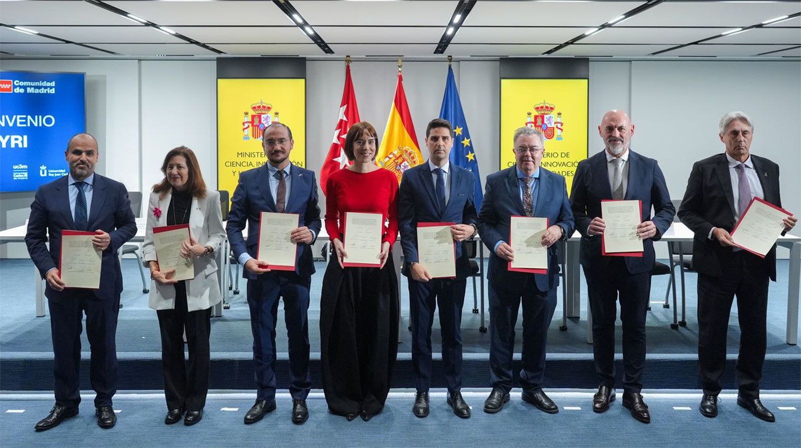 La Comunidad de Madrid firma con el Ministerio de Universidades el convenio para incorporar 1.091 docentes