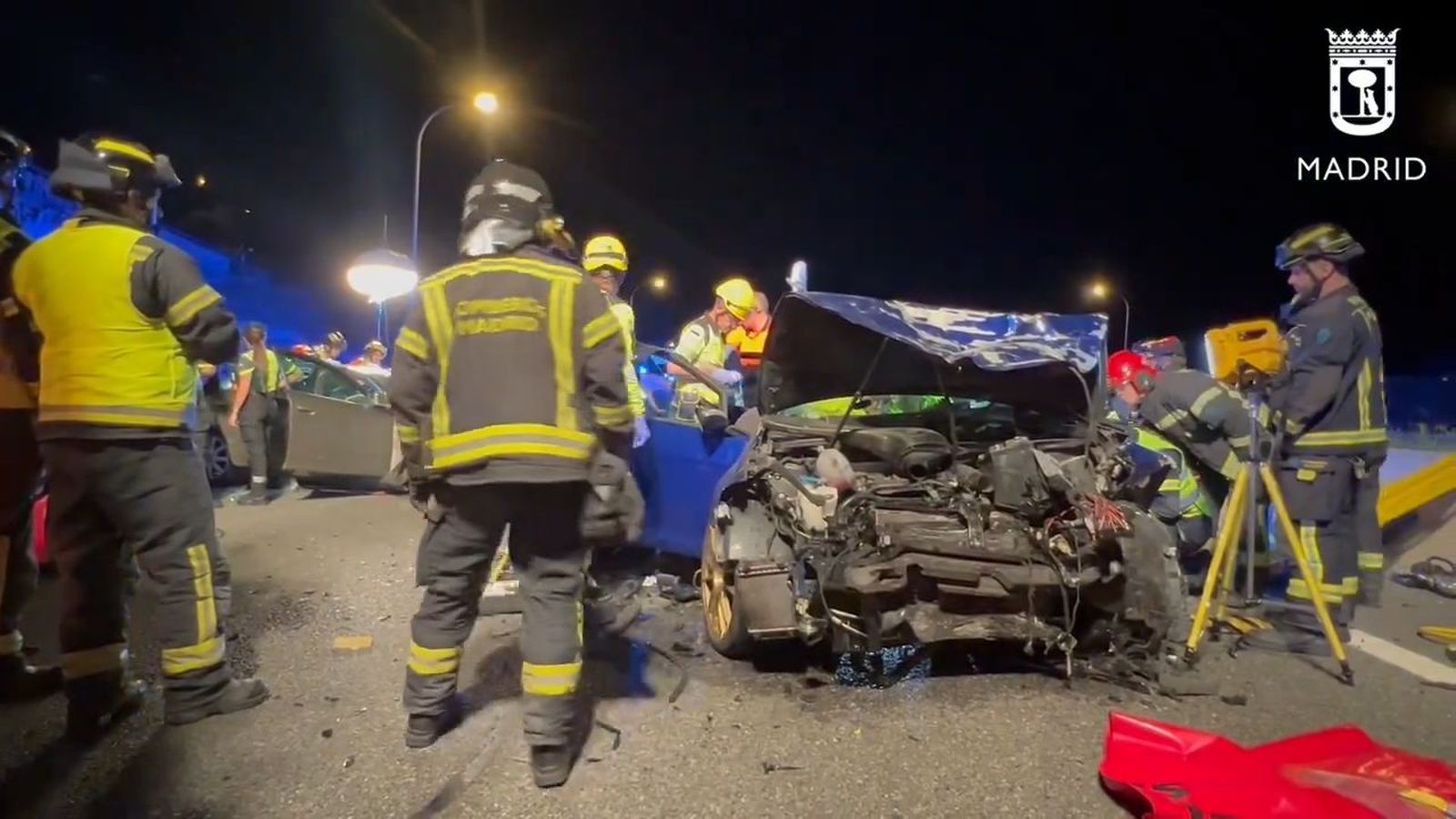 Accidente en la M-40