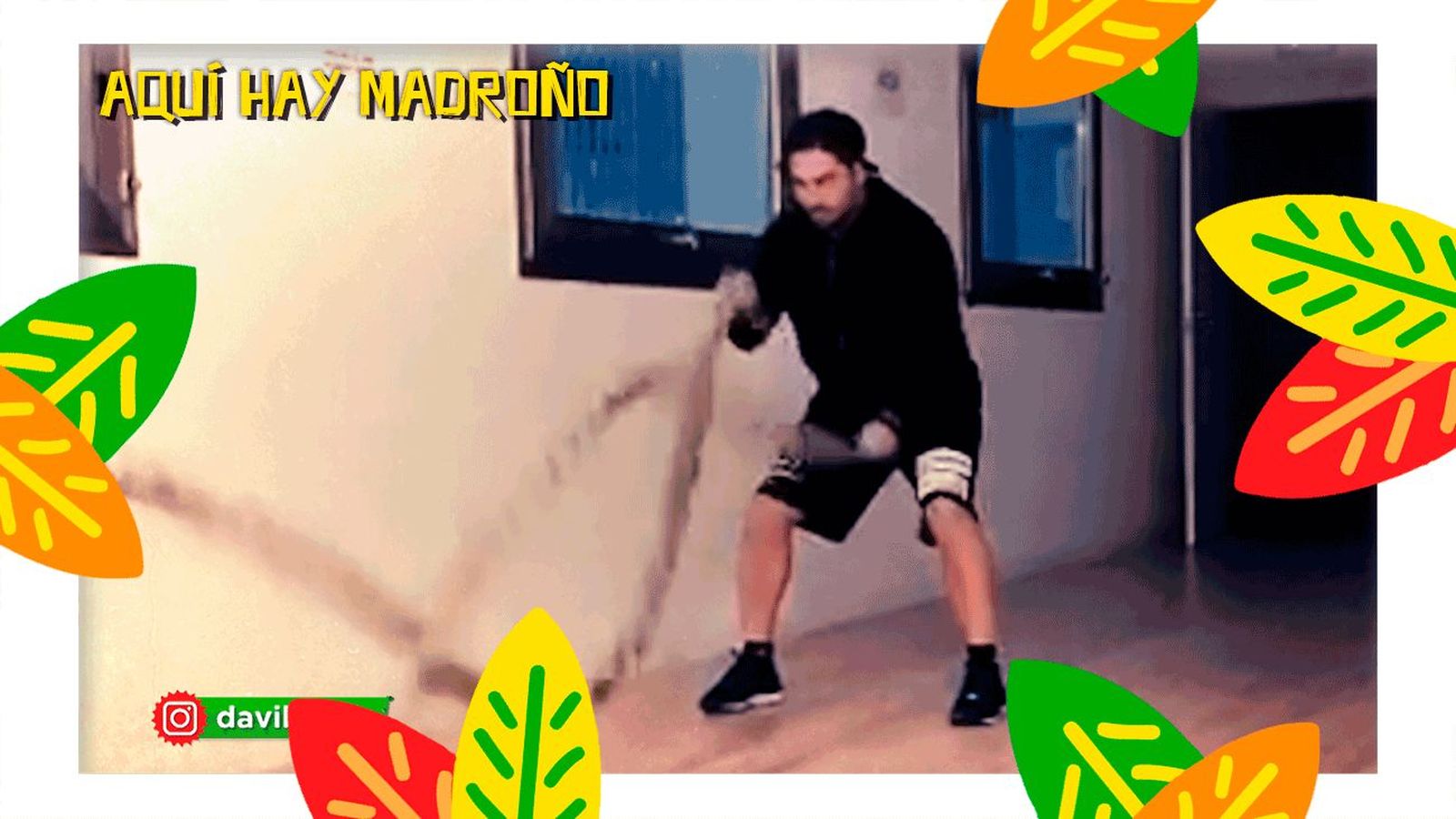 Este es el entrenamiento de David Bustamante