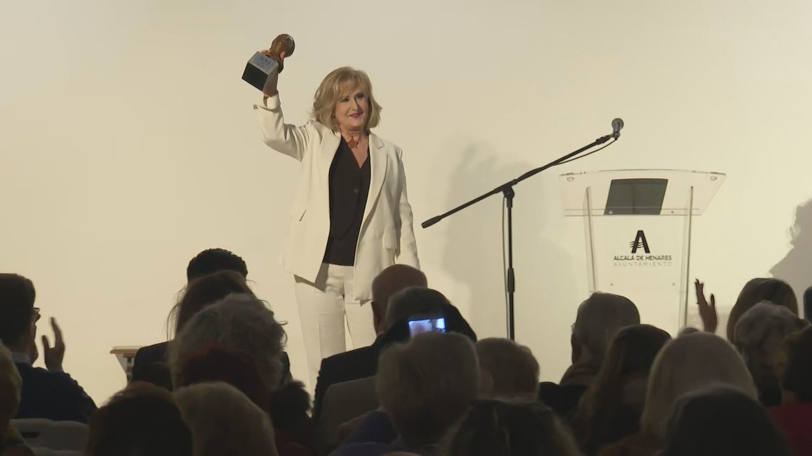 Nieves Herrero, premiada en Alcalá de Henares por "su contribución a la visibilidad de las mujeres"