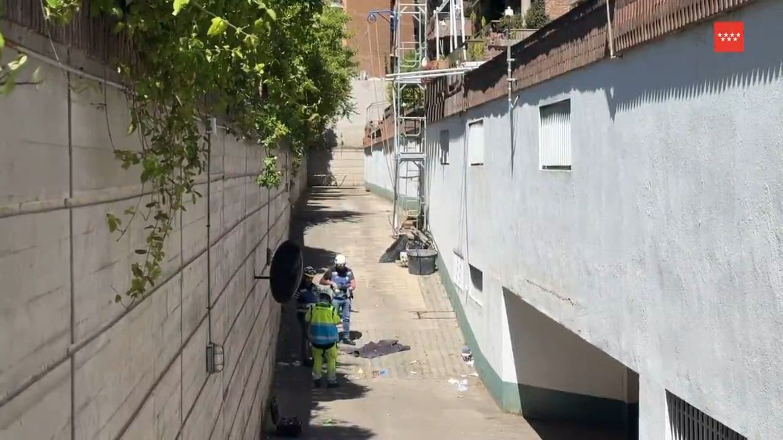Accidente laboral en Chamartín