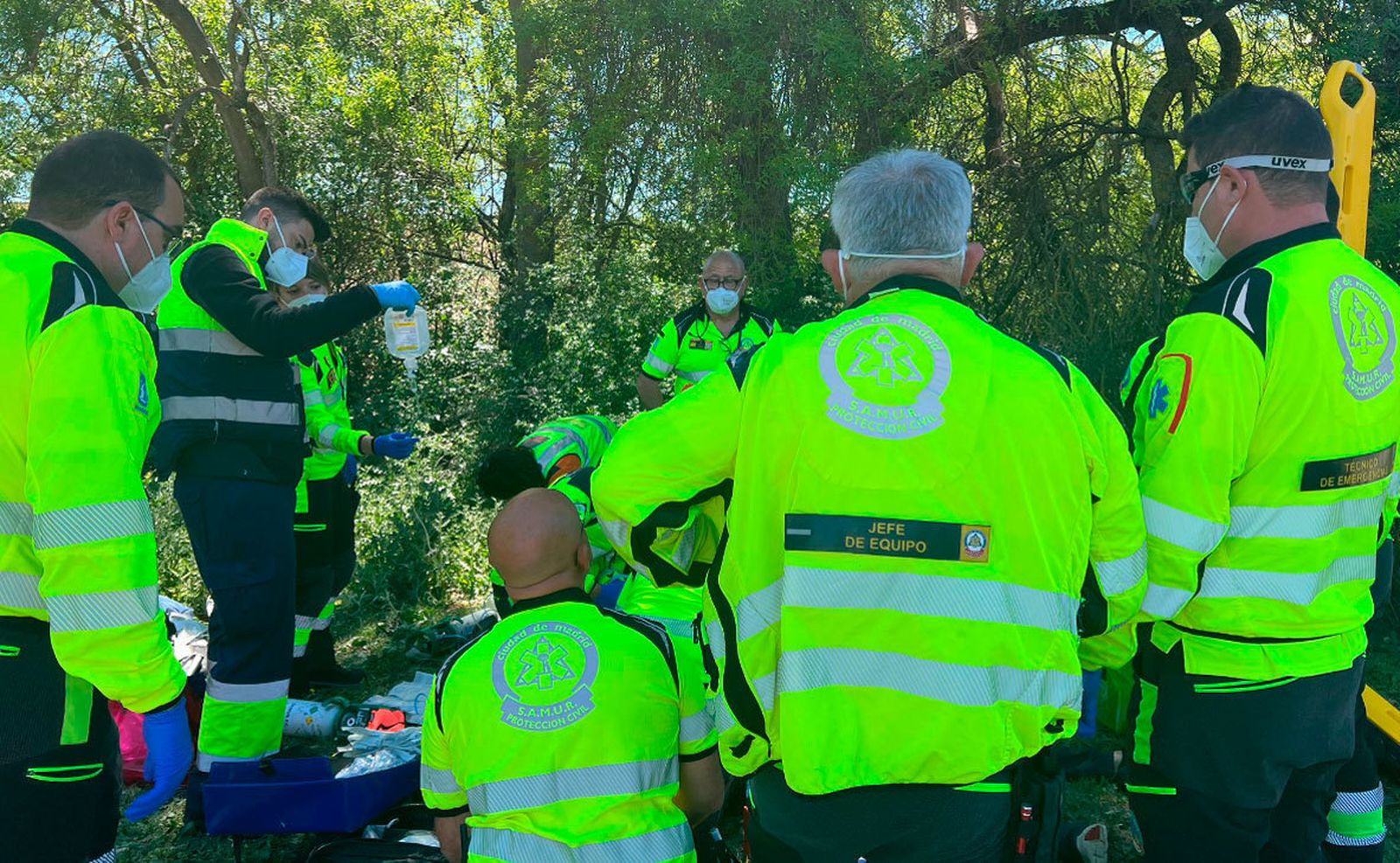 Un hombre de 49 años asesinado de una puñalada en el corazon al ser atracado en un descampado próximo a El Pardo