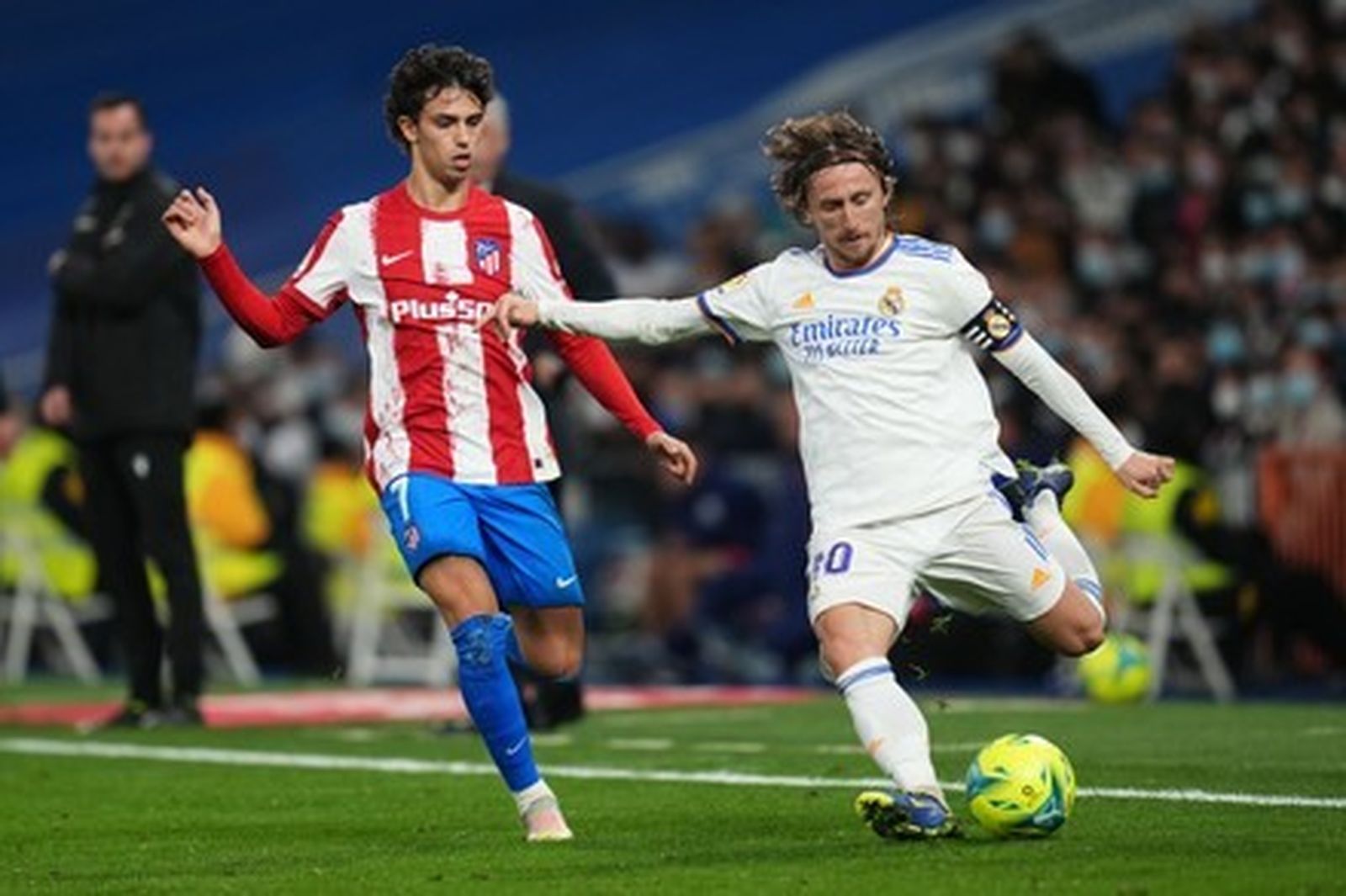 Joao Félix y Modric
