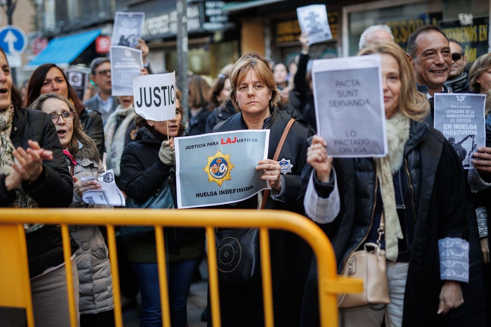 La huelga de letrados de Justicia acumula ya casi 200.000 juicios suspendidos