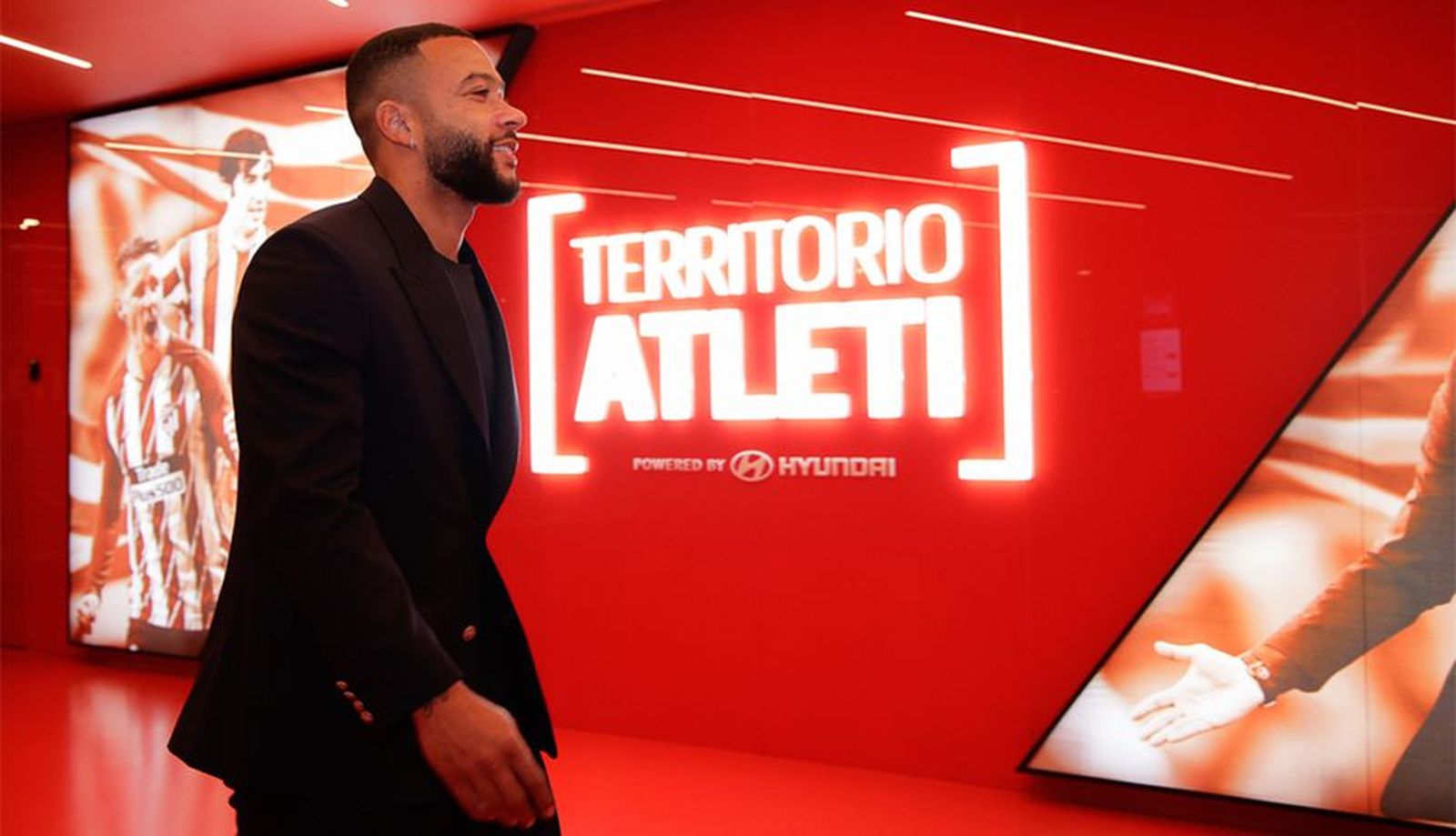 Memphis visita 'Territorio Atleti'