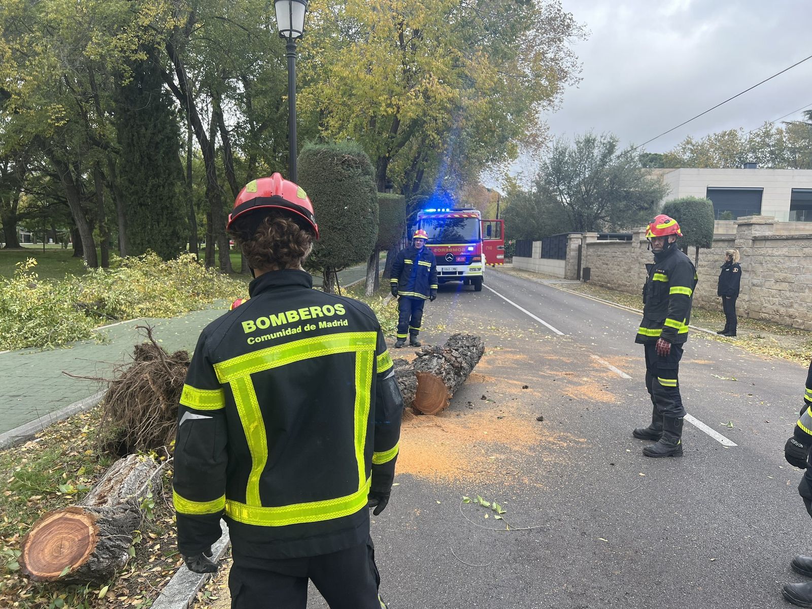 Bomberos de la Comunidad de Madrid
