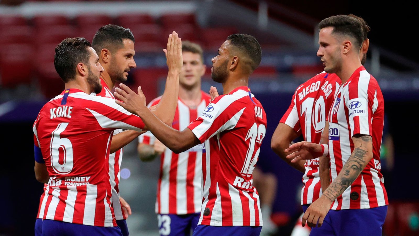 El Atlético se afianza en puestos Champions