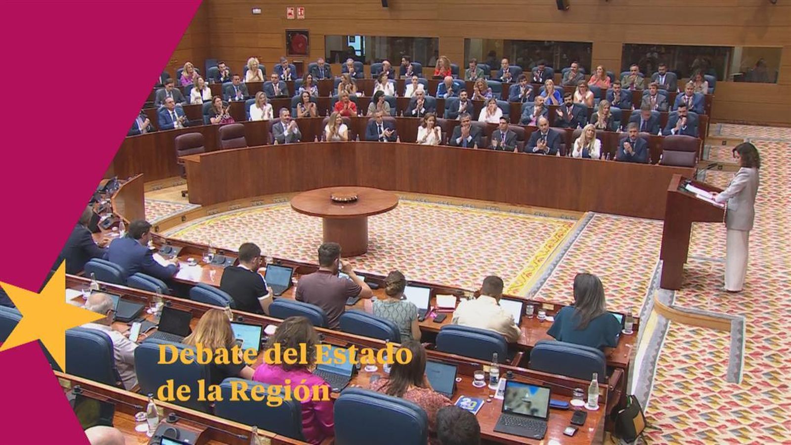 Telemadrid y Onda Madrid ofrecen una cobertura especial del Debate del Estado de la Región