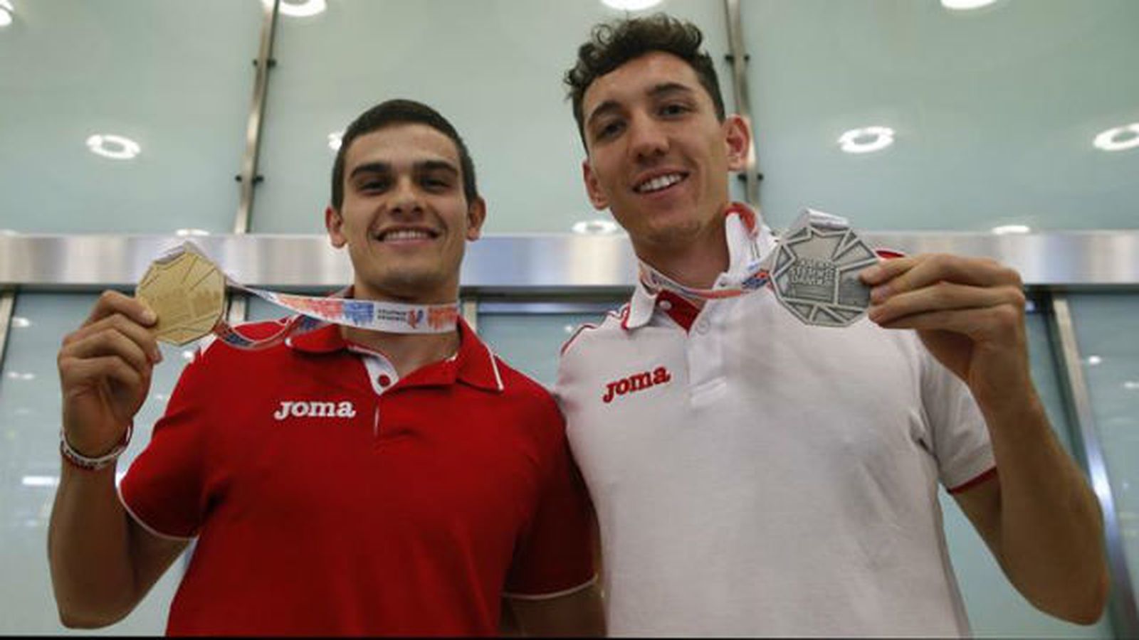 Bruno Hortelano y Sergio Fernández